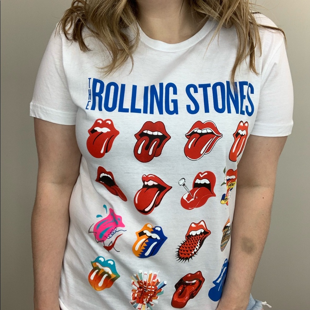 The Rolling Stones Evolution Graphic Band Tee - Picture 3 of 8